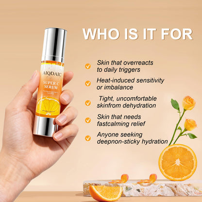 AIQDAIC Hydrating Facial Serum with Anti-Aging Complex – Deep Moisture, Brightening & Repair for All Skin Types (1.69 fl oz)