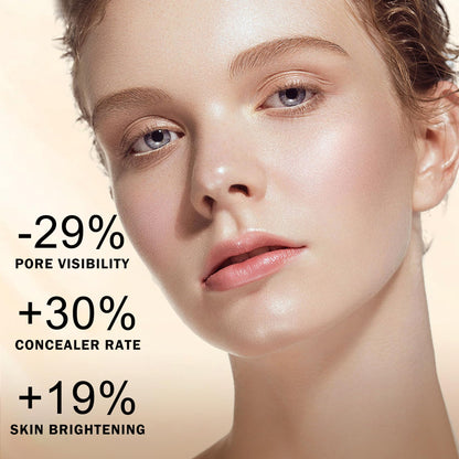 AIUEO Airbrush Foundation Spray for Mature Skin – Lightweight Full Coverage, Natural Matte Finish, Shade 05 Light