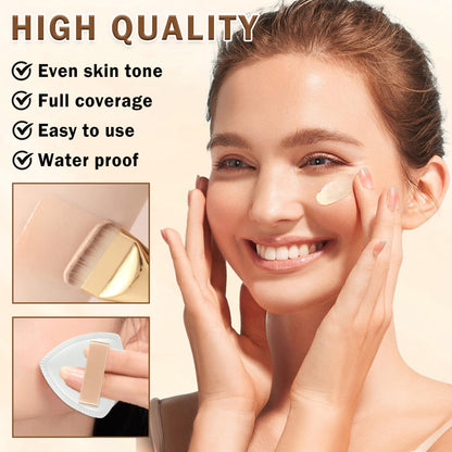 AIUEO Magic Minerals Airbrush Foundation – Silky Mist for Mature Skin, Natural Matte Finish