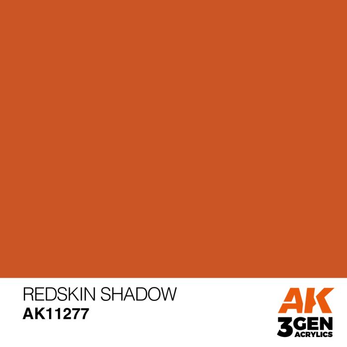 AK Interactive 3rd Gen Acrylic - Redskin Shadow Color Punch AK11277