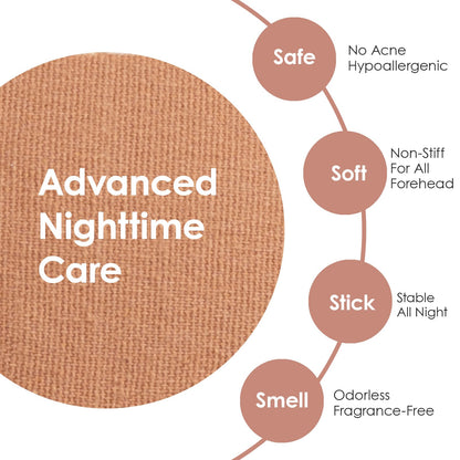 Akissos Forehead Wrinkle Patches Overnight – Deep Fascia Lift & 11-Line Coverage