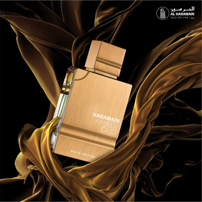 Al Haramain Amber Oud White Edition EDP Spray – Unisex, 3.4 oz | Chypre Floral