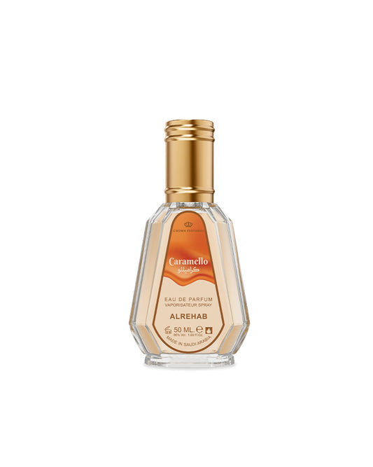 Al-Rehab Caramello Eau de Parfum Spray 50 ml – Long-Lasting Unisex Fragrance