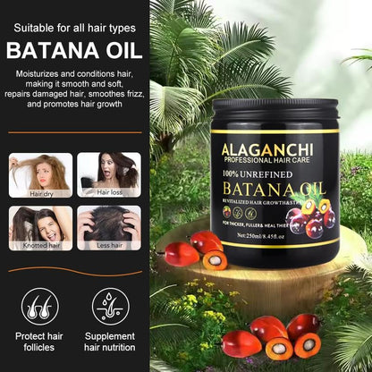 Alaganchi Batana Oil 250ml – 100% Unrefined & Pure for Hair Growth & Strength