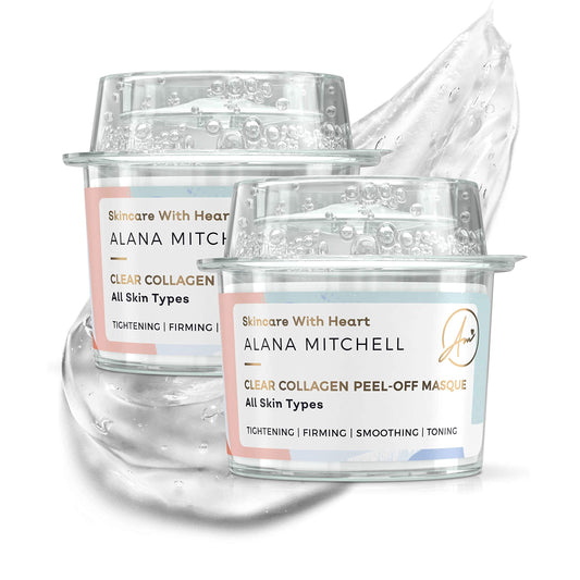 Alana Mitchell Anti Aging Peel-Off Collagen Mask – All Skin Types (Two Pack)