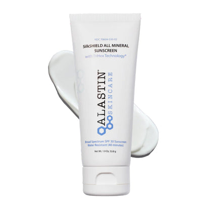 ALASTIN SilkSHIELD Mineral Sunscreen SPF 30 for Face | Fragrance-Free, Lightweight & Non-Greasy