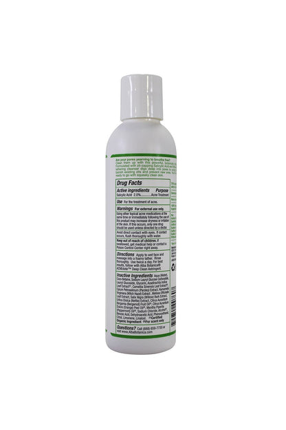 Alba Botanica Acnedote Deep Pore Wash – Natural Foaming Facial Cleanser, 6 oz