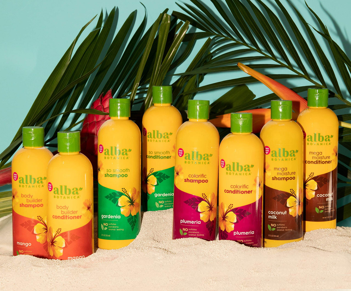 Alba Botanica Drink It Up Coconut Milk Hawaiian Conditioner — Hydrates Hair (12 oz)