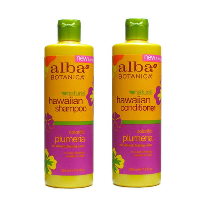 Alba Botanica Naturals Hawaiian Replenishing Hair Wash & Conditioner Bundle