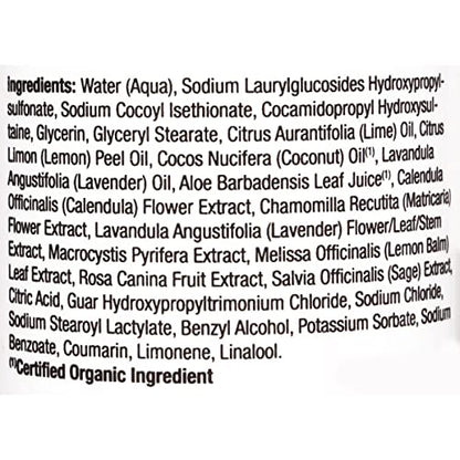 Alba Botanica Very Emollient French Lavender Body Wash – Hydrating, Hypoallergenic 12 oz