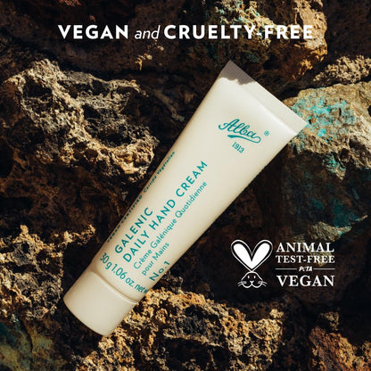 Alba 1913 Vegan Hand Cream for Dry Hands – Non-Greasy Hydration, Travel Size 1.06 oz
