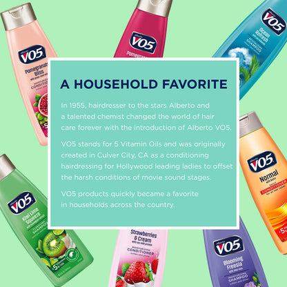 VO5 Herbal Escapes Kiwi Lime Squeeze Clarifying Shampoo – 12.5 oz