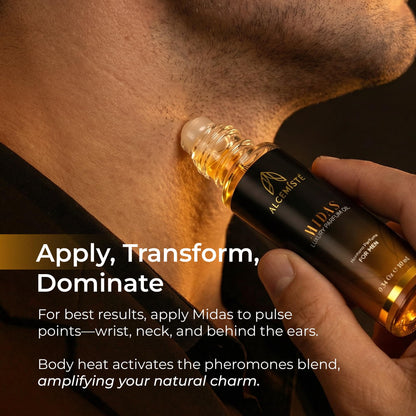 ALCEMÍSTÉ Concentrated Cologne for Men – Long-Lasting Pheromone-Infused Rollerball (0.34 oz)