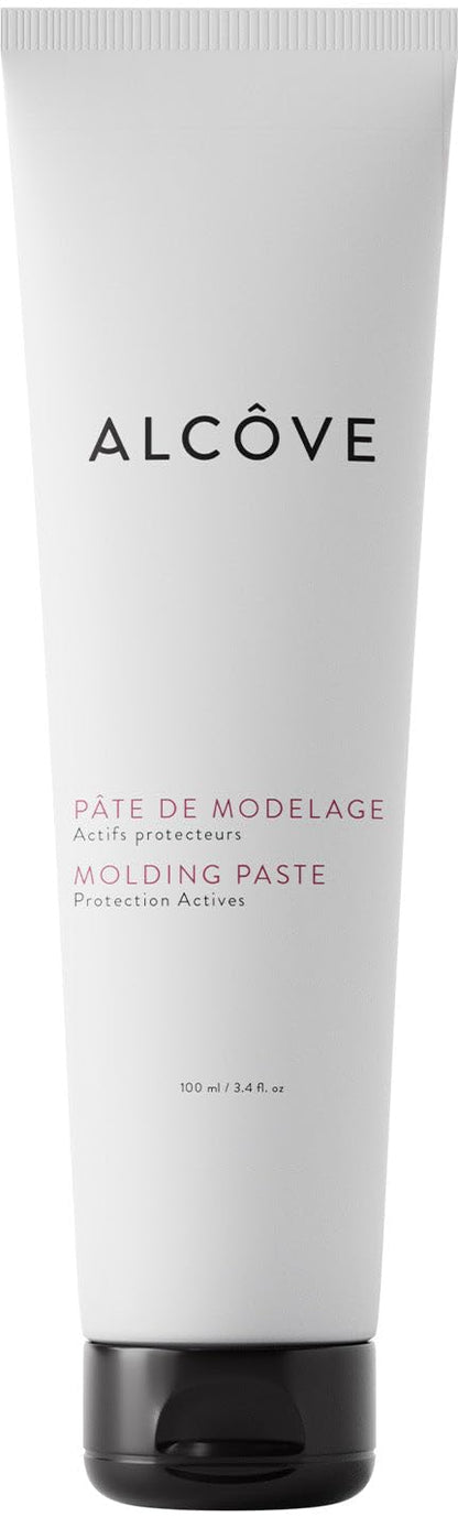 Alcove Molding Paste - Matte Finish, Flexible Hold for All Hair Types | Pomegranate Seed & Mango Extract, 3.4 oz