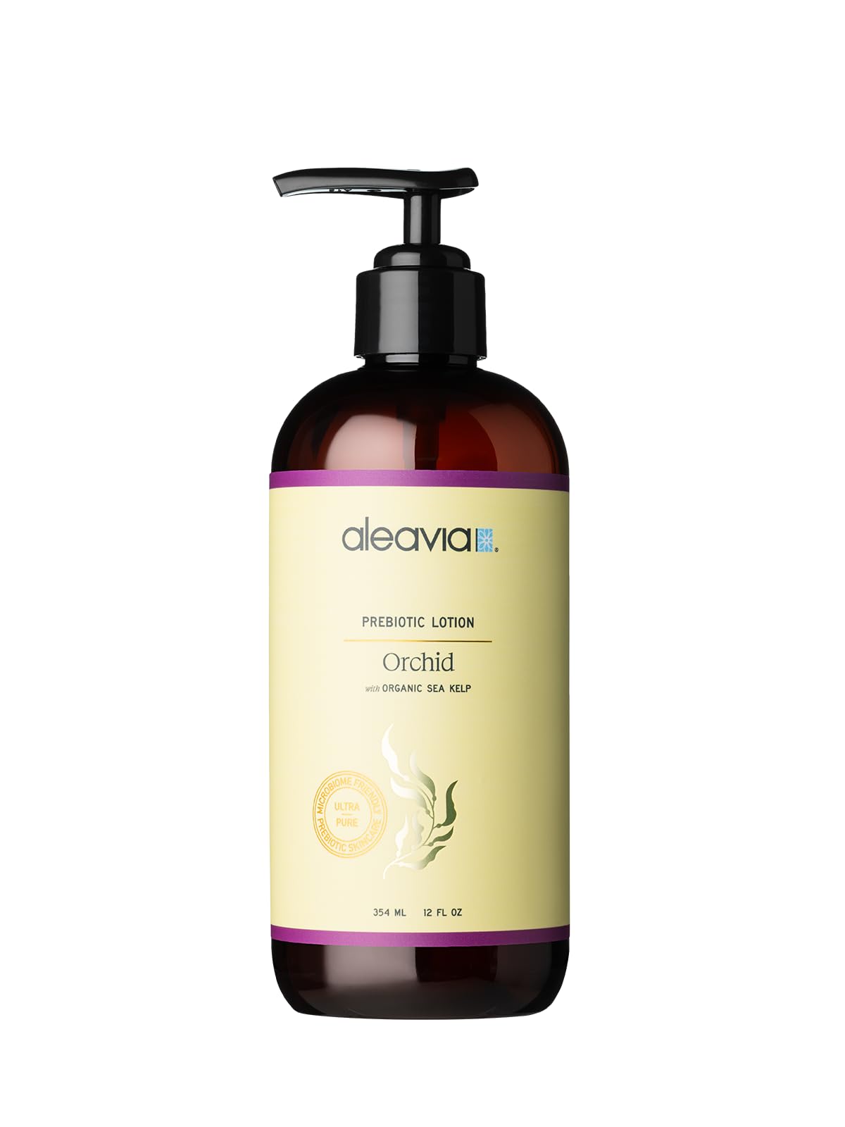 Aleavia Orchid Prebiotic Body Lotion – Lightly Scented, All-Natural Moisturizer