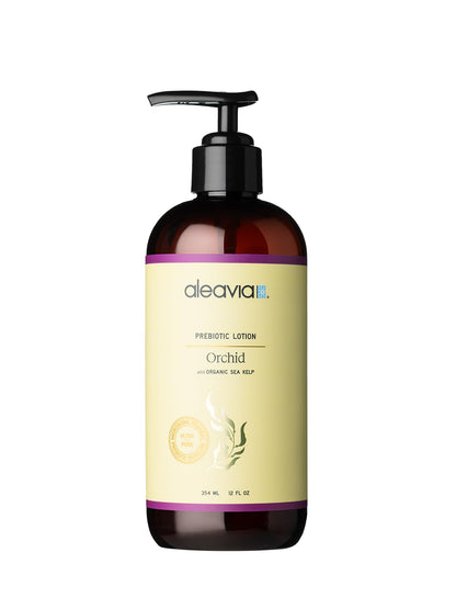 Aleavia Orchid Prebiotic Body Lotion – Lightly Scented, All-Natural Moisturizer