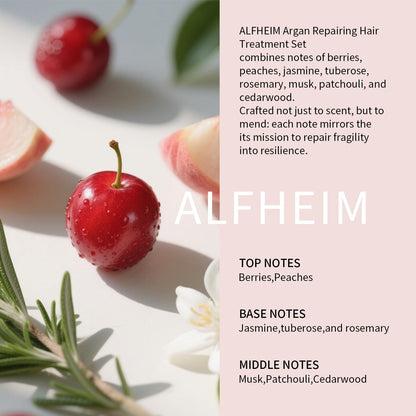 Alfheim Argan Hair Care Set — Frizz Control, Repair & Color-Safe, Sulfate-Free