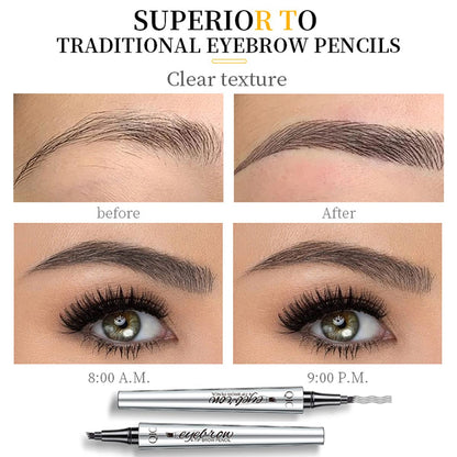 Alisesun Vibely 5x Longer Lashes Kit — 2-in-1 Mascara, Brow Pencil, Eyeliner, Eyebrow Soap Kit, 10 Blades (Waterproof)
