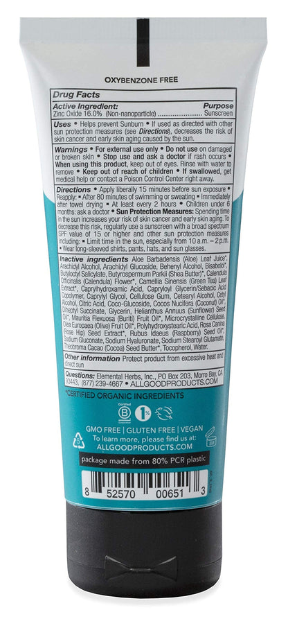 All Good Sport Sunscreen SPF 30 – Reef-Friendly, Broad Spectrum, Water-Resistant – Spray & Lotion Duo