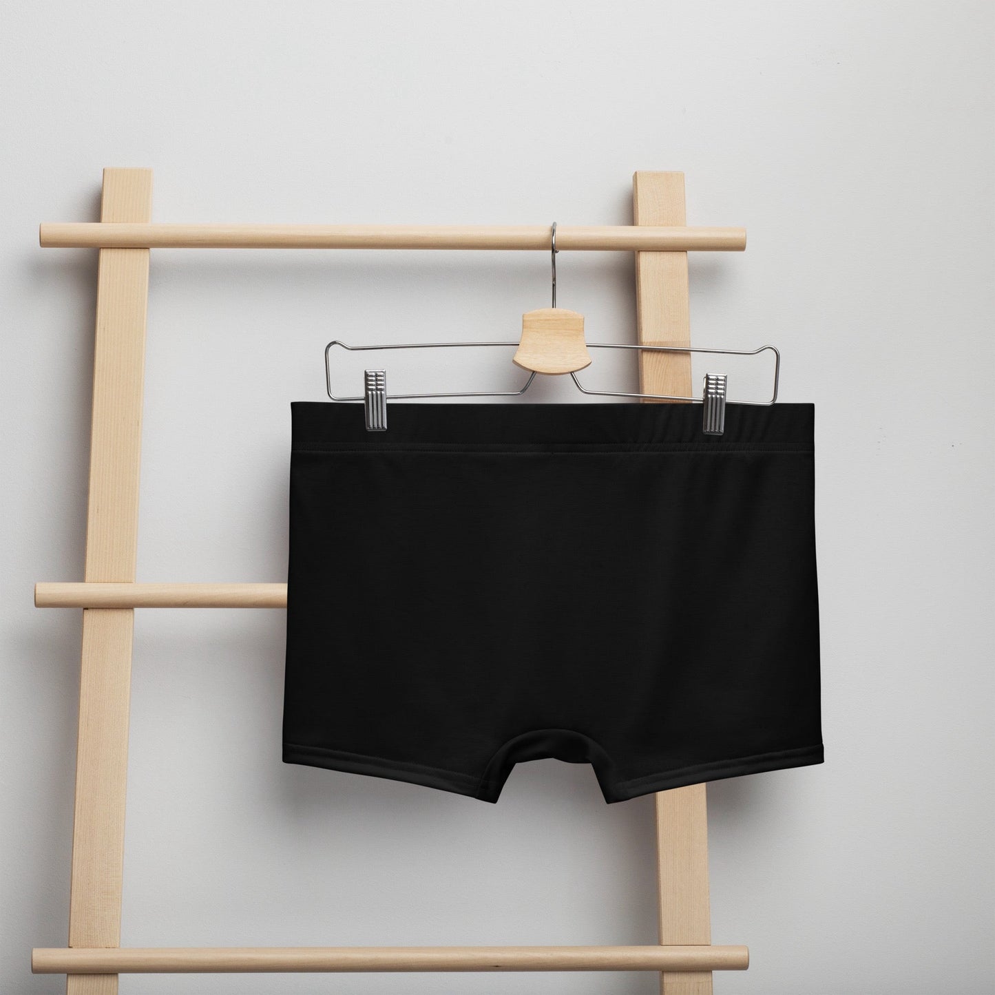 iSAW Mens Black Boxer Briefs - Premium Comfort & Style