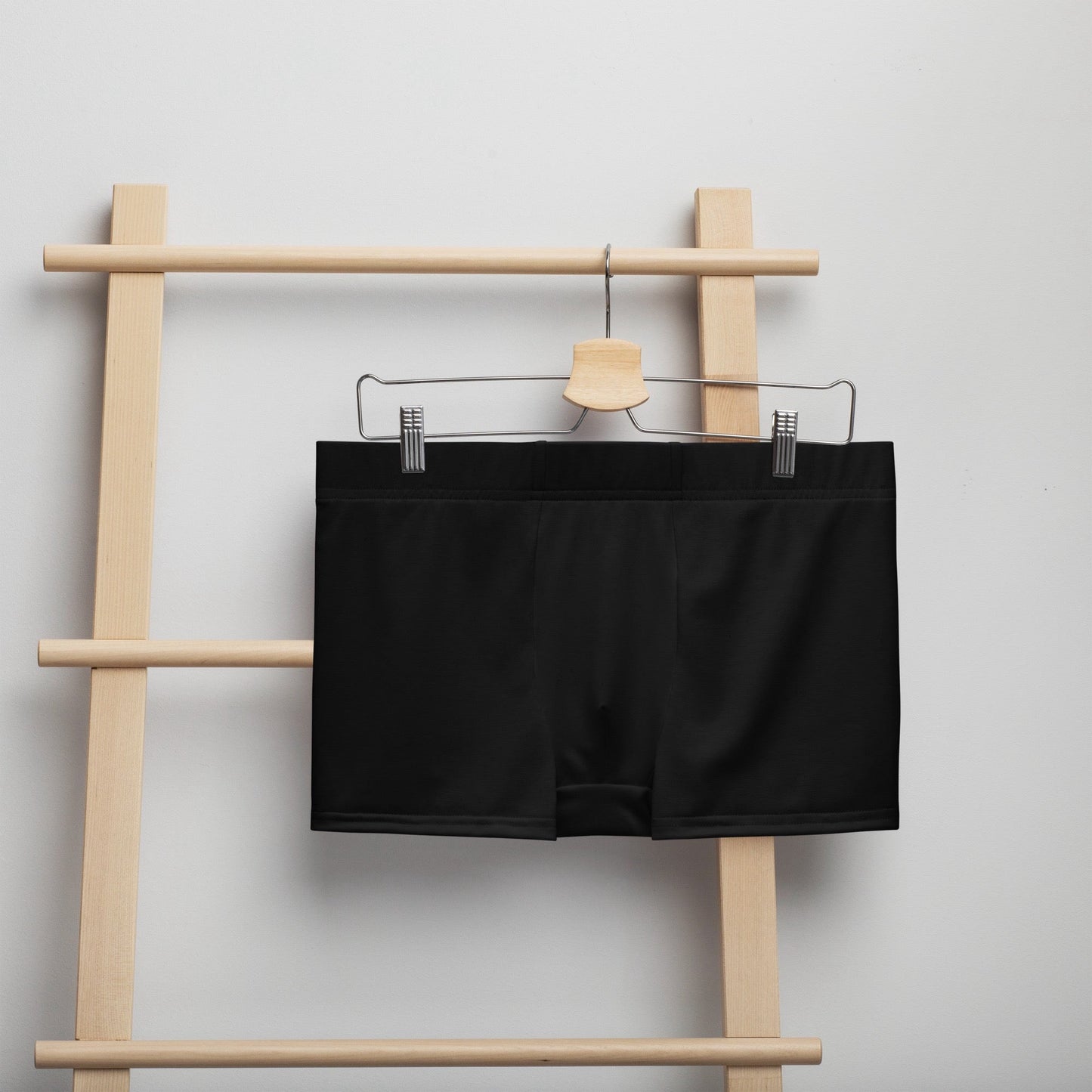 iSAW Mens Black Boxer Briefs - Premium Comfort & Style