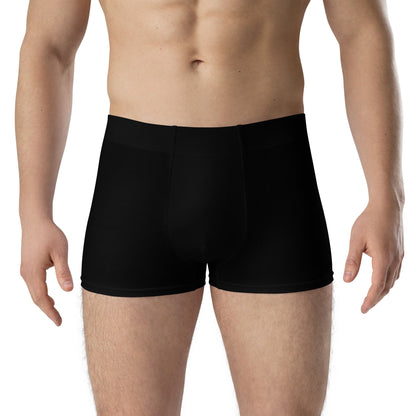 iSAW Mens Black Boxer Briefs - Premium Comfort & Style
