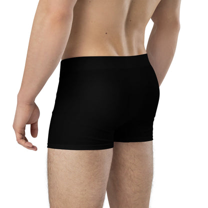 iSAW Mens Black Boxer Briefs - Premium Comfort & Style