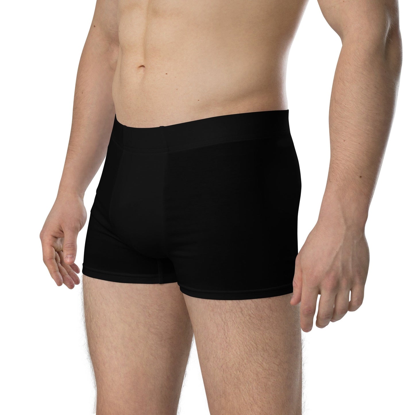 iSAW Mens Black Boxer Briefs - Premium Comfort & Style