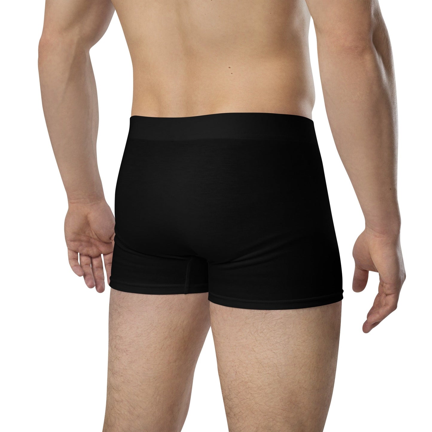 iSAW Mens Black Boxer Briefs - Premium Comfort & Style