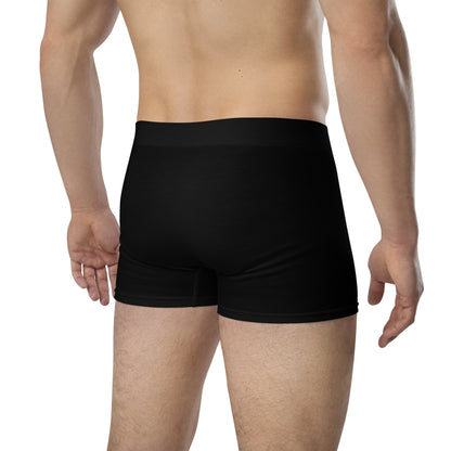 iSAW Mens Black Boxer Briefs - Premium Comfort & Style
