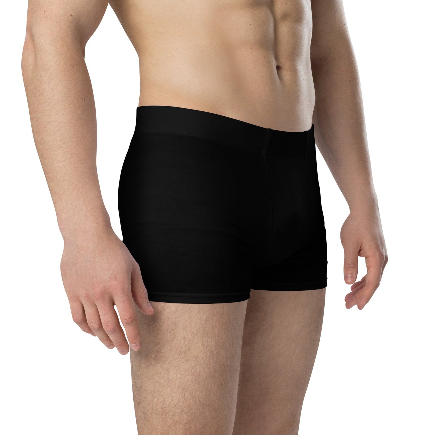 iSAW Mens Black Boxer Briefs - Premium Comfort & Style