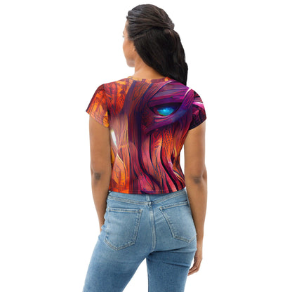 Hardwood - Womens Crop Tee  - iSAW Company