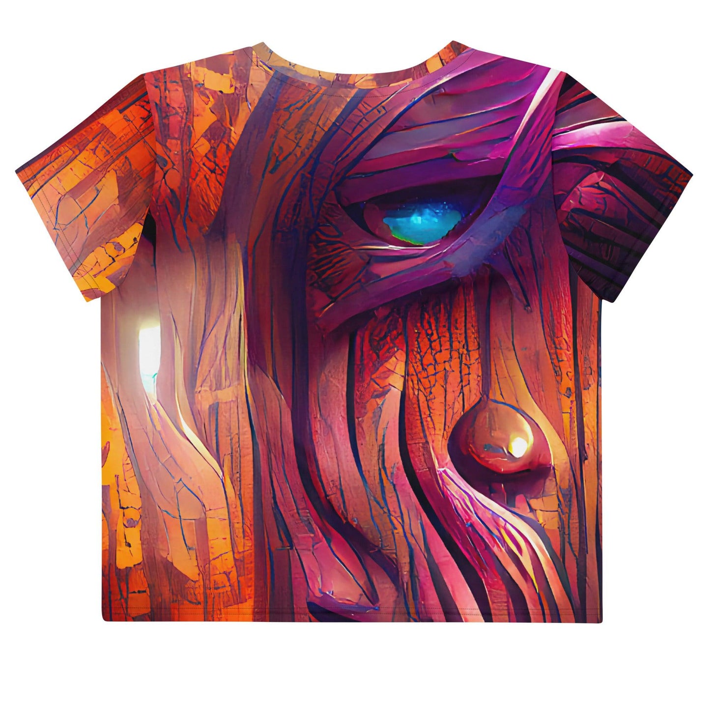 Hardwood - Womens Crop Tee  - iSAW Company