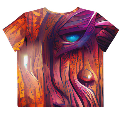 Hardwood - Womens Crop Tee  - iSAW Company