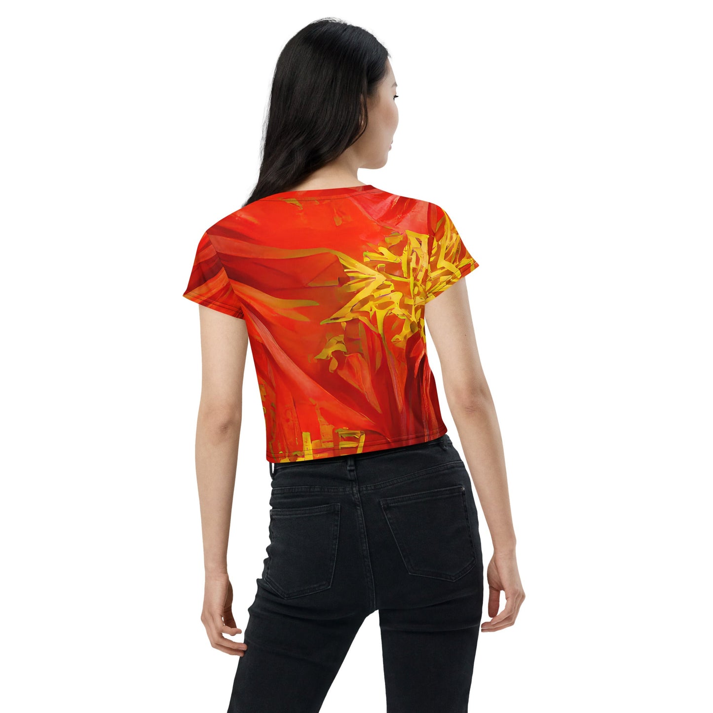 Qízhì - Womens Crop Tee - Comfort Fit