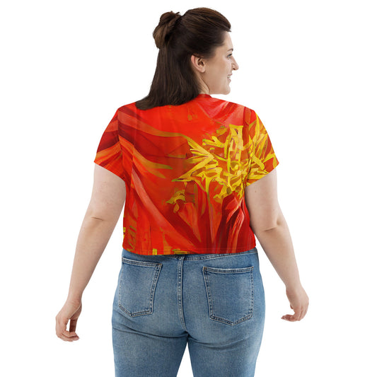Qízhì - Womens Crop Tee - Comfort Fit