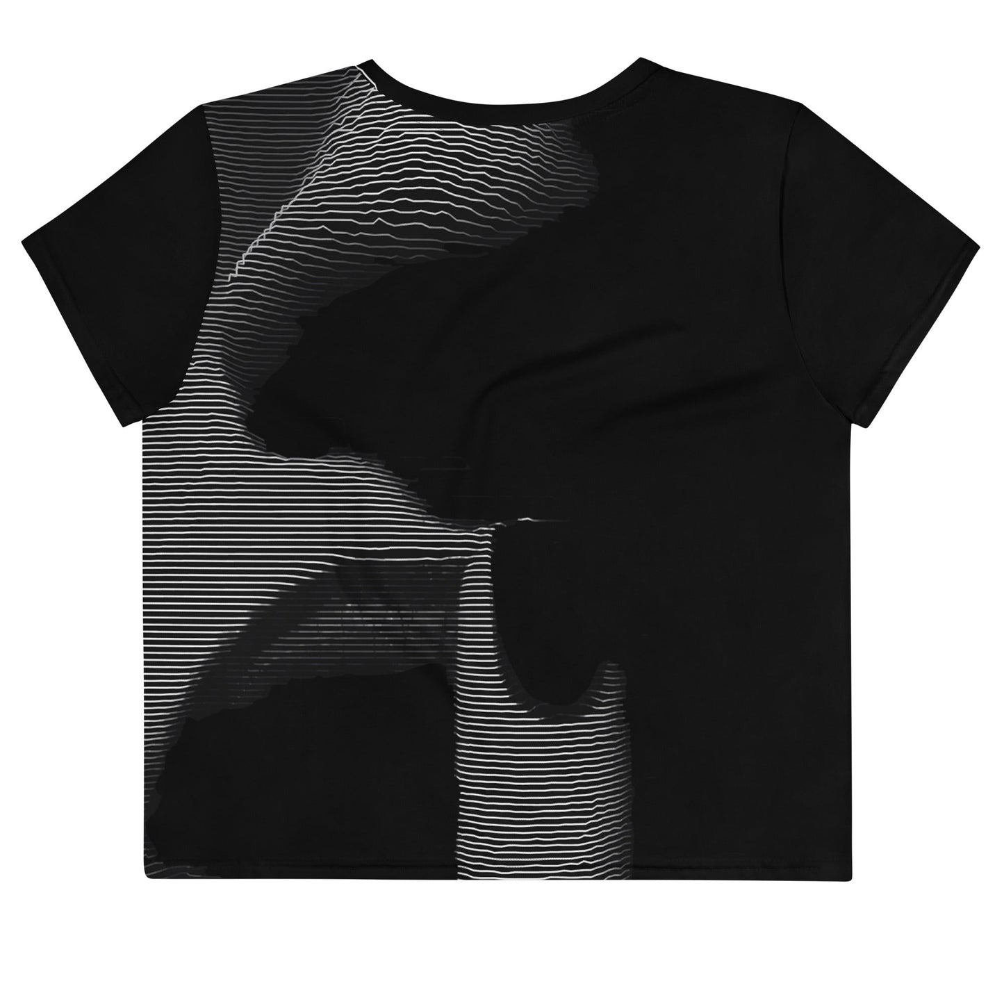 Shhh! - Womens Crop Tee - iSAW Company