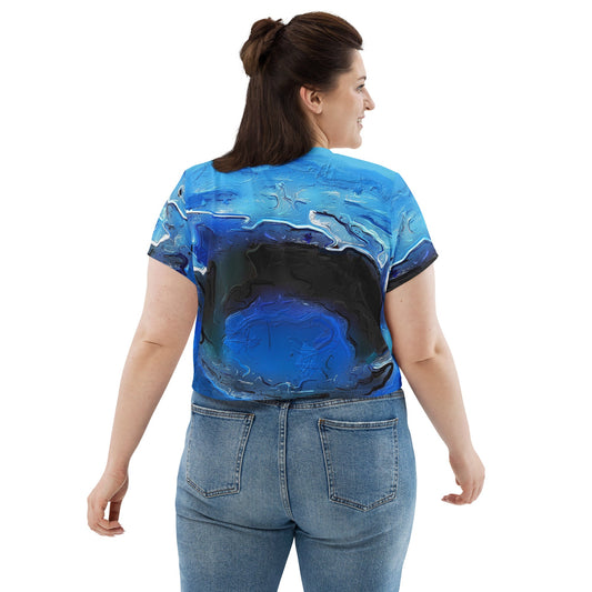 A Drop In The Ocean - Womens Crop Tee