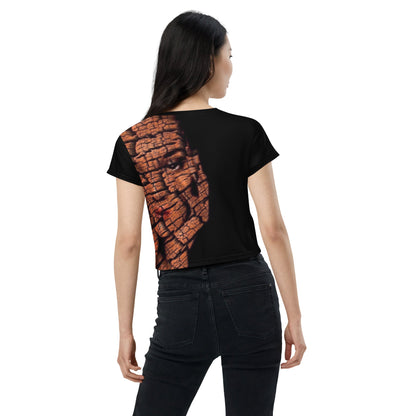 Bored Stiff - Womens Crop Tee - iSAW Company