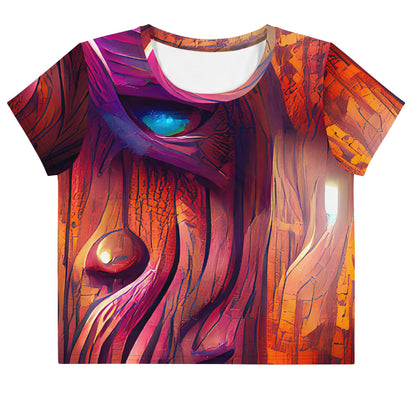 Hardwood - Womens Crop Tee  - iSAW Company