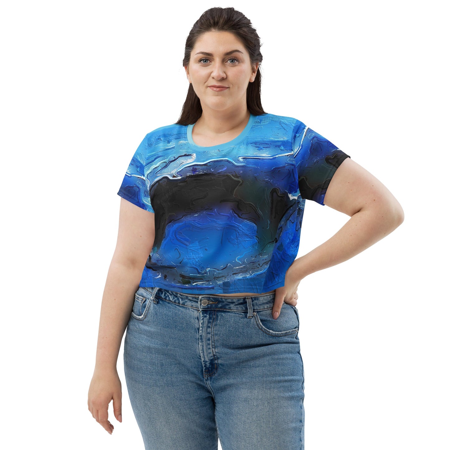 A Drop In The Ocean - Womens Crop Tee