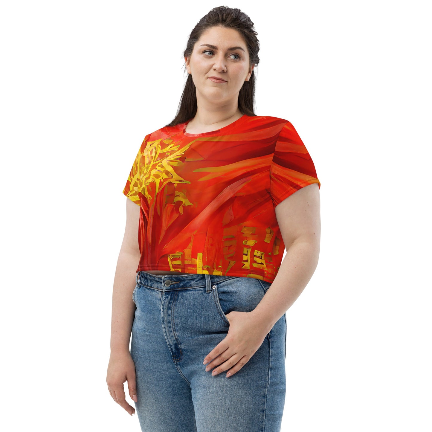 Qízhì - Womens Crop Tee - Comfort Fit