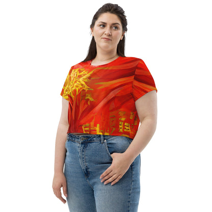Qízhì - Womens Crop Tee - Comfort Fit