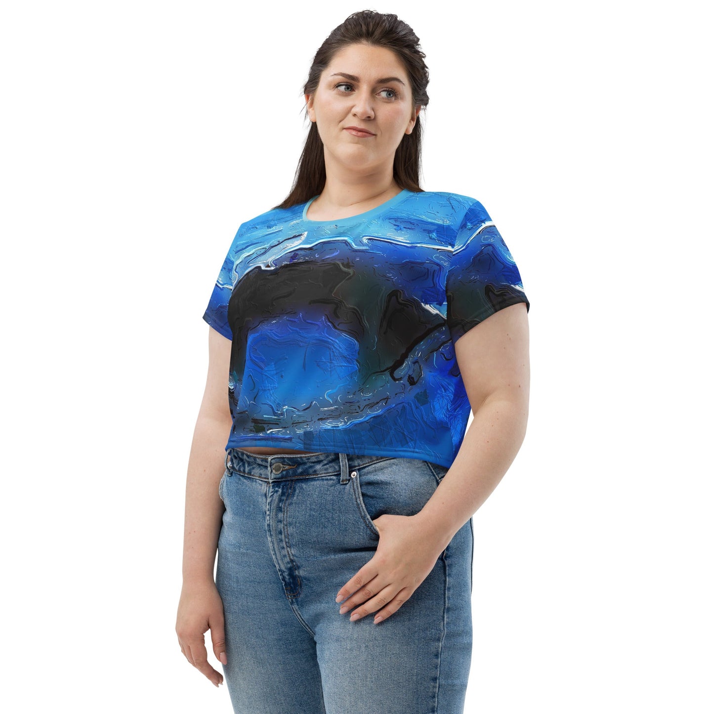 A Drop In The Ocean - Womens Crop Tee