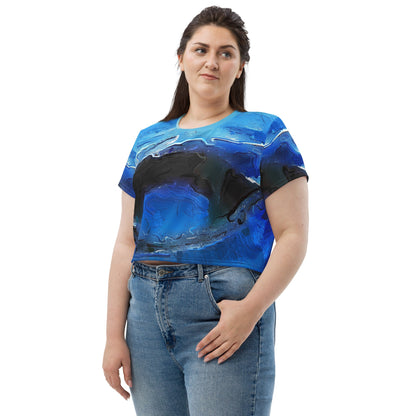 A Drop In The Ocean - Womens Crop Tee