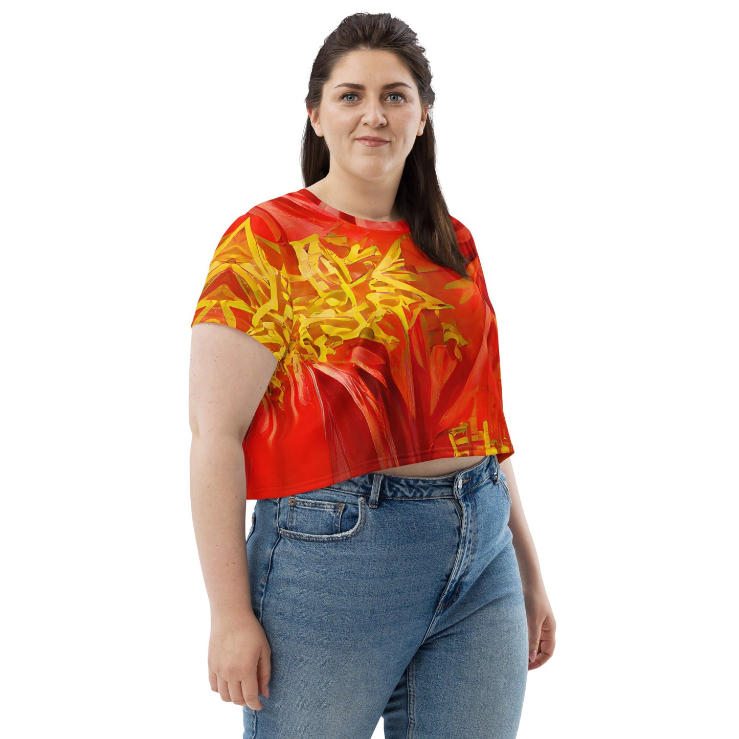 Qízhì - Womens Crop Tee - Comfort Fit