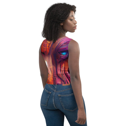 Hardwood - Womens Crop Top  - iSAW Company