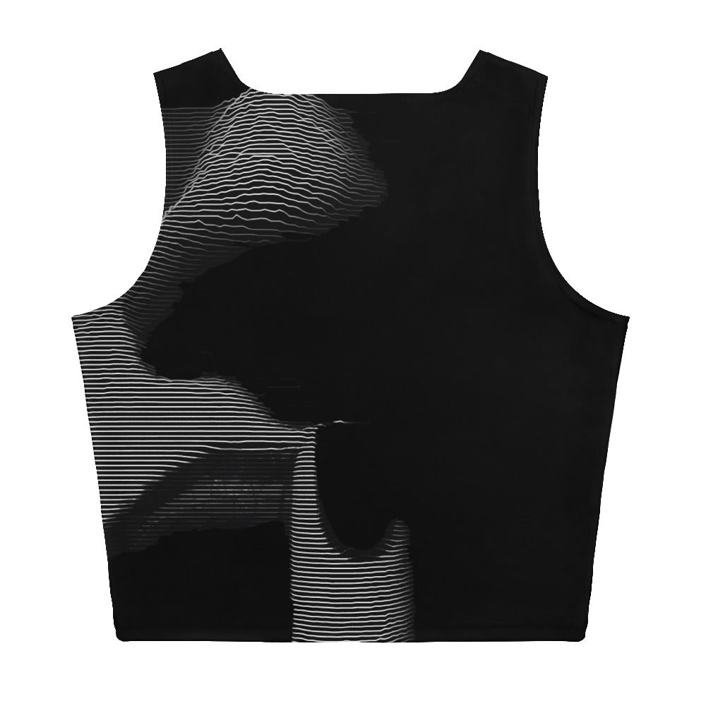 Shhh! - Womens Crop Top - iSAW Company