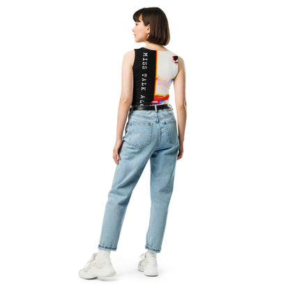 Miss Talk A Lot - Womens Crop Top