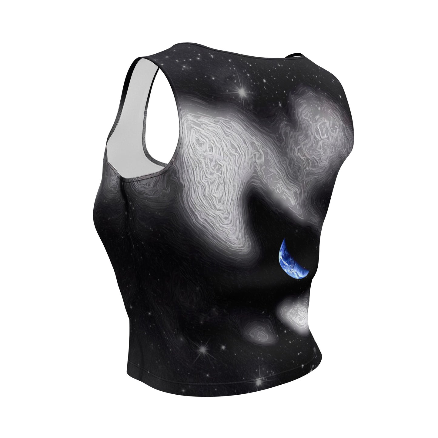 In The Quiet of Your Mind - Womens Crop Top